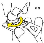 MAVIC WINTECH ULTIMATE - Gör pā följande sätt für att satta i batterierna: - 3