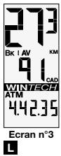 MAVIC WINTECH ULTIMATE - Défilement des fonctions - 3