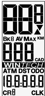 MAVIC WINTECH ULTIMATE - BESKRIVELSE AF DISPLAY - 1