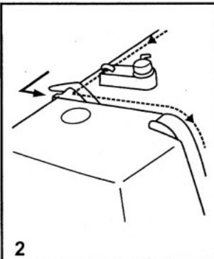 EUREKA 8518 - METTRE L'INTERRUPTEUR SUR < 0> . - 2