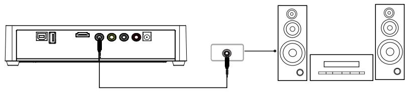 WE DIGITAL LOVE WE - Connexion de sortie coaxiale (son numérique) - 1