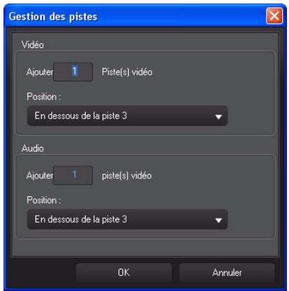 CYBERLINK POWERDIRECTOR 9 - Ajout de pistes à la ligne de scénario - 1
