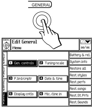 PEAVEY WK760 - RECUPER LES PROGRAMMATIONS ORIGINALES DE LA PERFORMANCE - 1