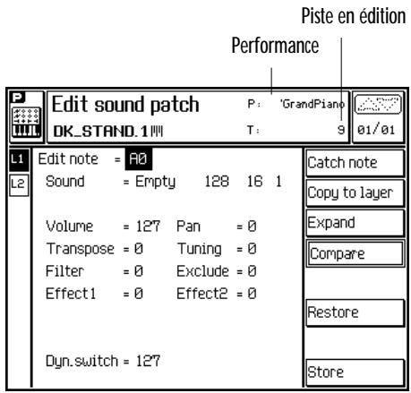 PEAVEY WK760 - Restore all tracks (F8) (rétabir toutes les pistes) - 2