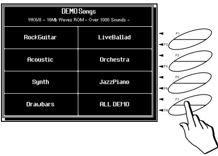 PEAVEY WK760 - · Écouter les démos (All, Song, Style) - 5