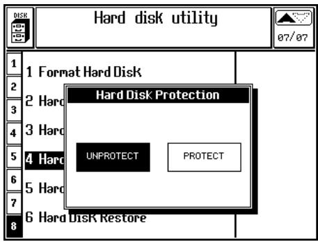 PEAVEY WK760 - HARD DISK PROTECTION (PROTECTION DU DISQUE DUR) - 1