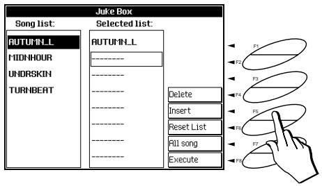 PEAVEY WK760 - JOUEZ DES MORCEAUX EN UTILISANT LA FONCTION JUKEBOX - 2