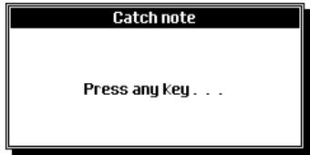 PEAVEY WK760 - Catch note... (F1) - 1