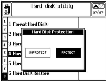 PEAVEY WK760 - HARD DISK PROTECTION (PROTECTION DU DISQUE DUR) - 2