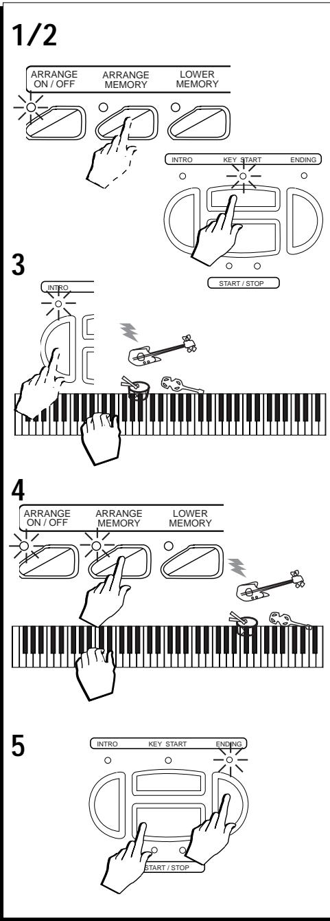 PEAVEY WK760 - LANCER UN STYLE À L'AIDE DE LA FONCTION KEY START - 1