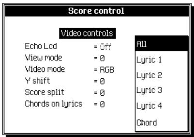 PEAVEY WK760 - Score Controls - 2