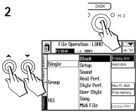 PEAVEY WK760 - Procedures relatives aux disques durs et aux disquettes - 4