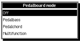 PEAVEY WK760 - MODE (F8) POUR PEDALBOARD - 1