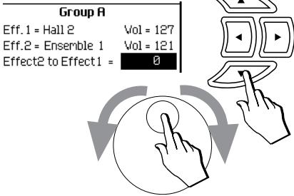 PEAVEY WK760 - MODIFIER LES EFFETS AFFECTÉS A UNE PERFORMANCE - 5