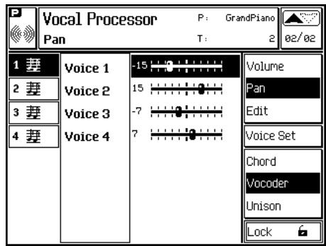 PEAVEY WK760 - VOCODER (F6) - 2