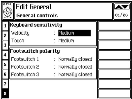 PEAVEY WK880 - FOOTSWITCH POLARITY (POLARITE DES PÉDALES À INTERRUPTEUR) - 1