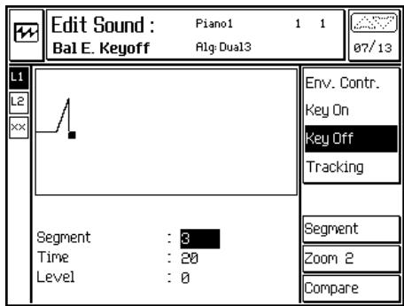 PEAVEY WK880 - UTILISATION DE L'OPTION SEGMENT - 2