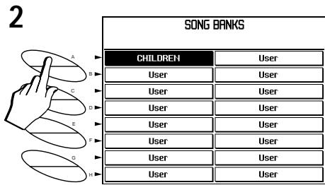 PEAVEY WK880 - Selection et lecture du morceau de démonstration - 2
