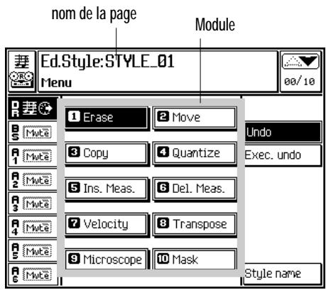 PEAVEY WK880 - ACCÉS À «EDIT STYLE» - 2