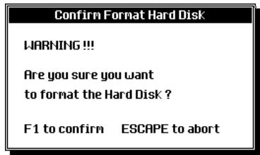 PEAVEY WK880 - FORMAT HARD DISK - 2