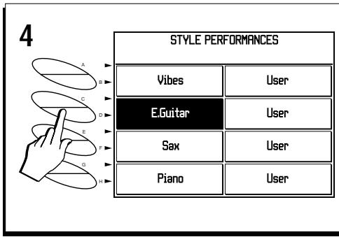 PEAVEY WK880 - SELECTIONNER LES PERFORMANCES - 2