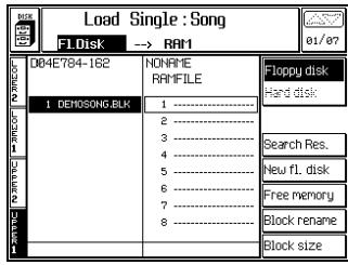 PEAVEY WK880 - CHARGEMENT DU MORCEAU DE DEMONSTRATION - 7