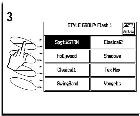 PEAVEY WK880 - Selectionnez un Flash User Style - 2