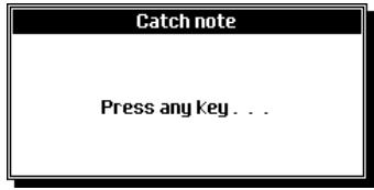 PEAVEY WK880 - Catch note... (F1) - 1