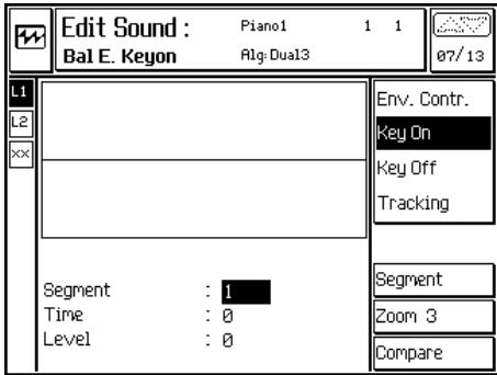 PEAVEY WK880 - UTILISATION DE L'OPTION SEGMENT - 1