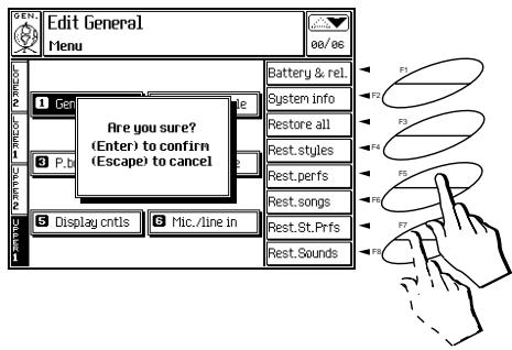 PEAVEY WK880 - RECUPER LES PROGRAMMATIONS ORIGINALES DE LA PERFORMANCE - 2