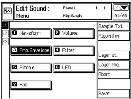 PEAVEY WK880 - Amplitude Envelope Control - 1