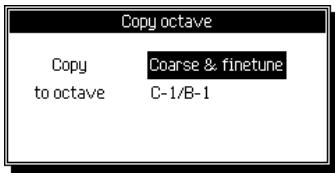 PEAVEY WK880 - LES OPTIONS DE TUNING/SCALE - 1