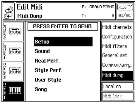 PEAVEY WK880 - MIDI DUMP... (F6) - 1