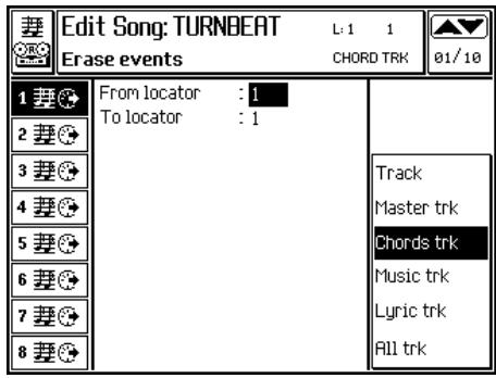PEAVEY WK880 - TOUCHES DE FONCTION F3 ... F8 - 3