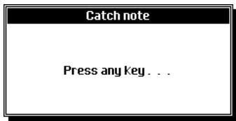 PEAVEY WK880 - Catch Note... (F7) (selection note) - 1