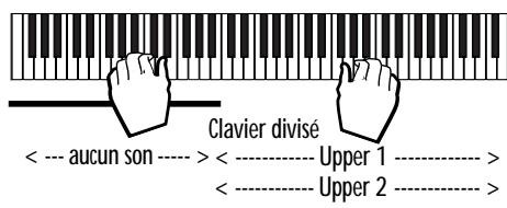 PEAVEY WK880 - Split du clavier - 2