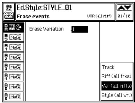 PEAVEY WK880 - Erase Style (Effacer le Style) - 1