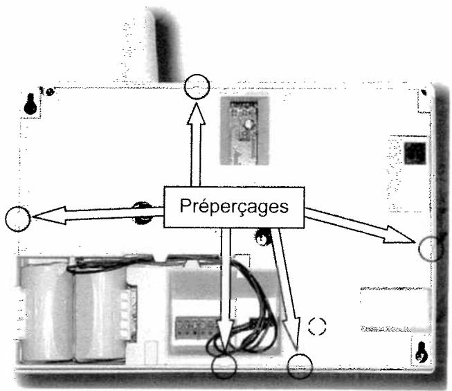 SENTINEL SCS SYSTEM D ALARME SANS FIL BI-DIRECTIONNEL - FIXATION DE LA CENTRALE SIRENE - 5