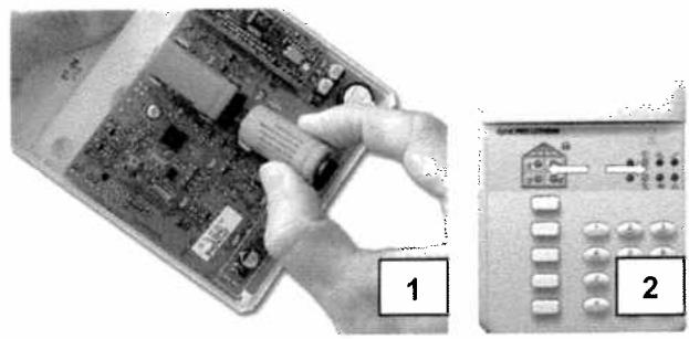 SENTINEL SCS SYSTEM D ALARME SANS FIL BI-DIRECTIONNEL - APPRENTISSAGE DES CLAVIERS DE COMMANDE DEPORTES - 2