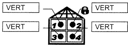 SENTINEL SCS SYSTEM D ALARME SANS FIL BI-DIRECTIONNEL - ARRET ZONES 2, 3 ET 4 DU SYSTEME 4 ZONES - 2