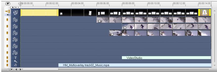 ULEAD VIDEOSTUDIO 11 - Edition avec effet de vague - 2