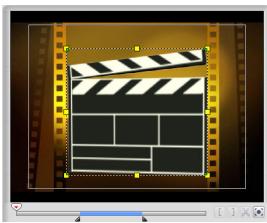 ULEAD VIDEOSTUDIO 11 - Pour redimensionner ou déformer un clip : - 1