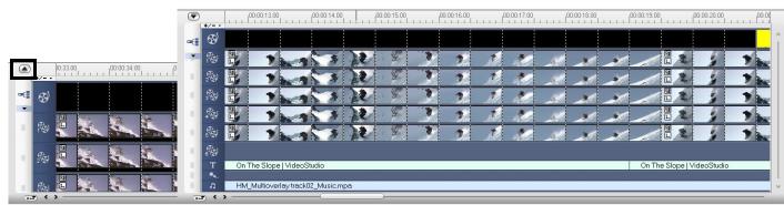 ULEAD VIDEOSTUDIO 11 - La Ligne de temps de projet - 3