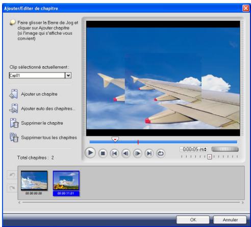 ULEAD VIDEOSTUDIO 11 - Ajouter/Editor des chapitres - 1