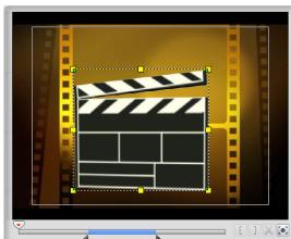 ULEAD VIDEOSTUDIO 11 - Pour redimensionner ou déformer un clip : - 2