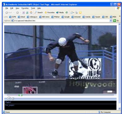 ULEAD VIDEOSTUDIO 11 - Pour exporterer votre video sur une page web : - 2