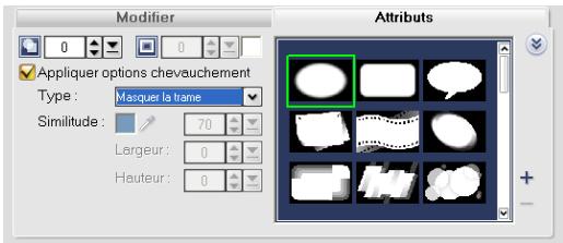 ULEAD VIDEOSTUDIO 11 - Pour ajouter un masque de trame : - 1