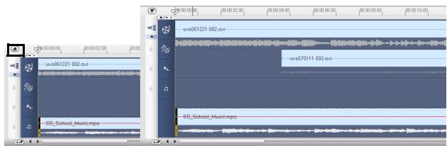 ULEAD VIDEOSTUDIO 11 - La Ligne de temps de projet - 4