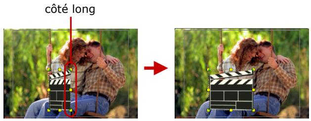 ULEAD VIDEOSTUDIO 11 - Redimensionner un clip d'incrustation - 2