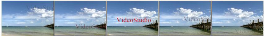 ULEAD VIDEOSTUDIO 11 - Boîte de dialogue Balancement - 1